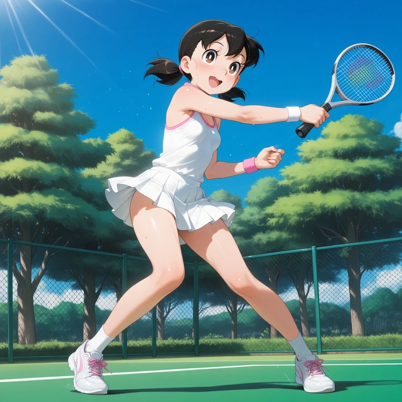 Hình Shizuka hentai lột đồ khỏa thân hút hồn