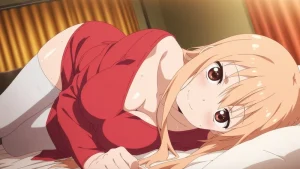 Hình Umaru hentai cởi đồ lộ ngực tròn to