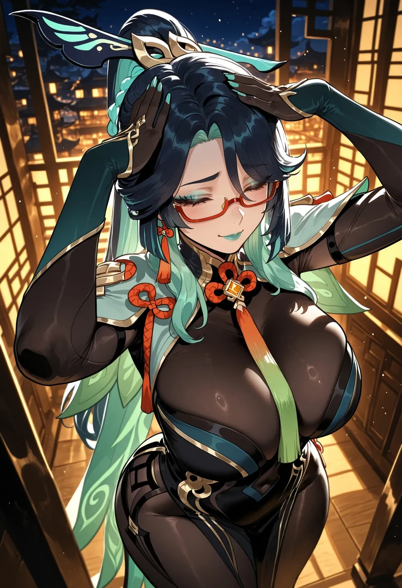Hình Xianyun hentai cởi hết đồ quyến rũ