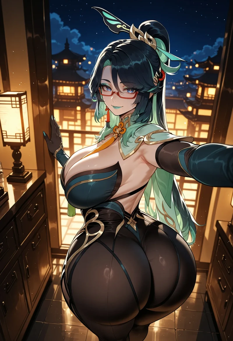 Hình Xianyun lột đồ nude full body cuốn hút