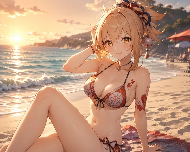 Hình Yoimiya hentai mông tròn sexy