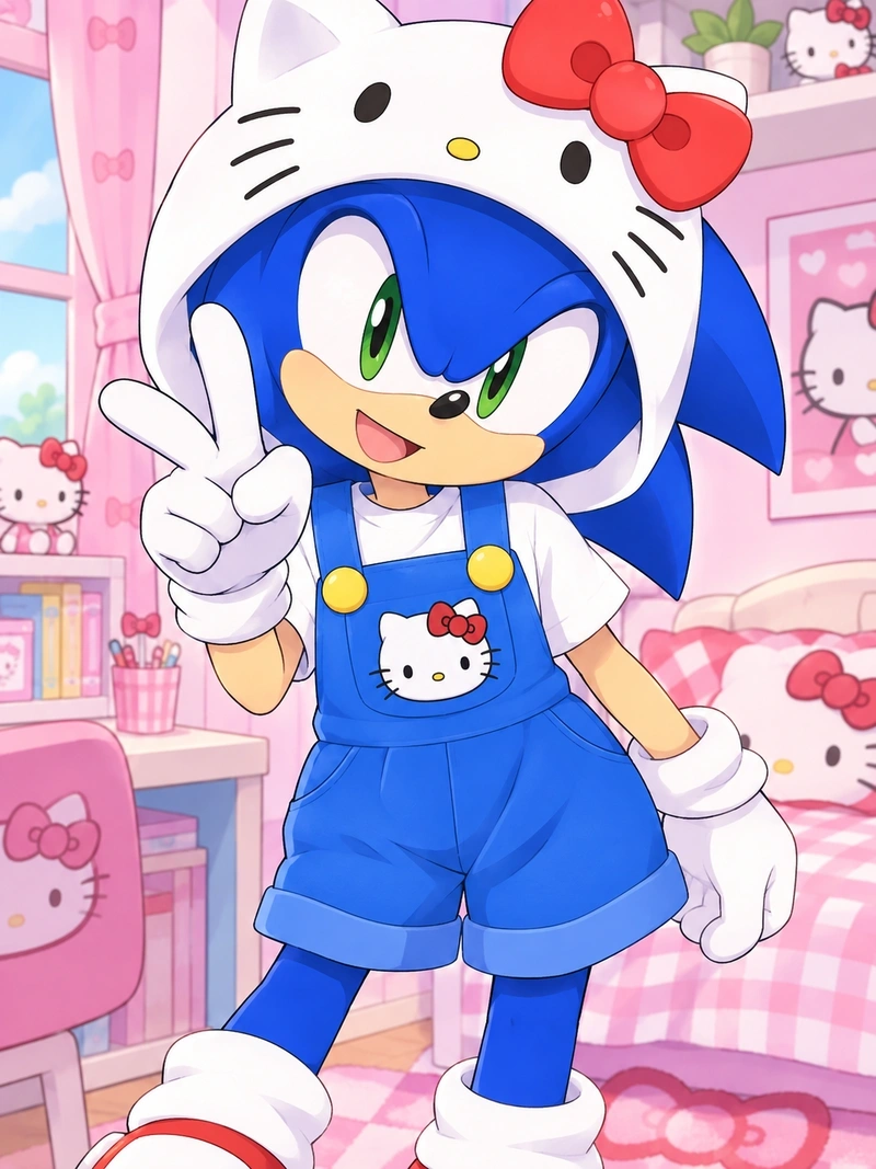 Hình ảnh Sonic hentai lộ hàng nóng bỏng 4K