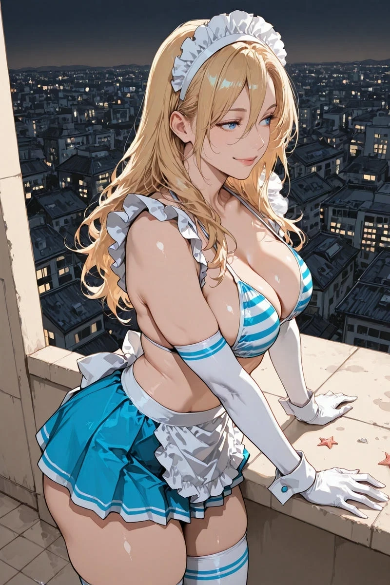 Hình ảnh hầu gái hentai gợi tình