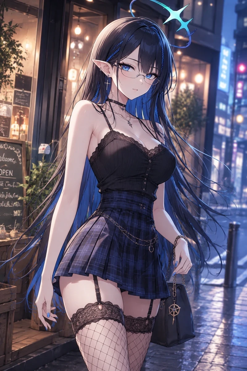 Hình cô gái anime váy ngắn khoe hàng nóng bỏng