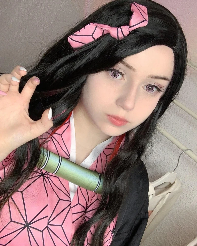 Hình cosplay Nezuko quyến rũ nổi bật