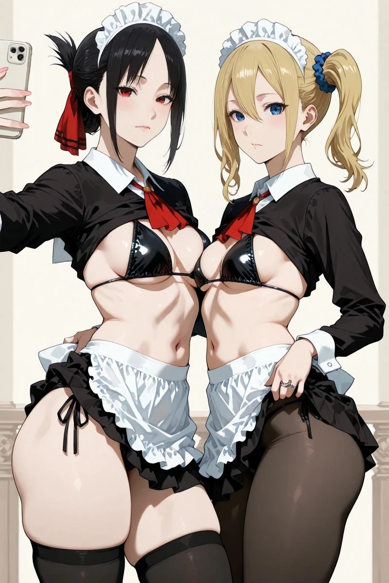 Hình hầu gái hentai nóng bỏng thanh