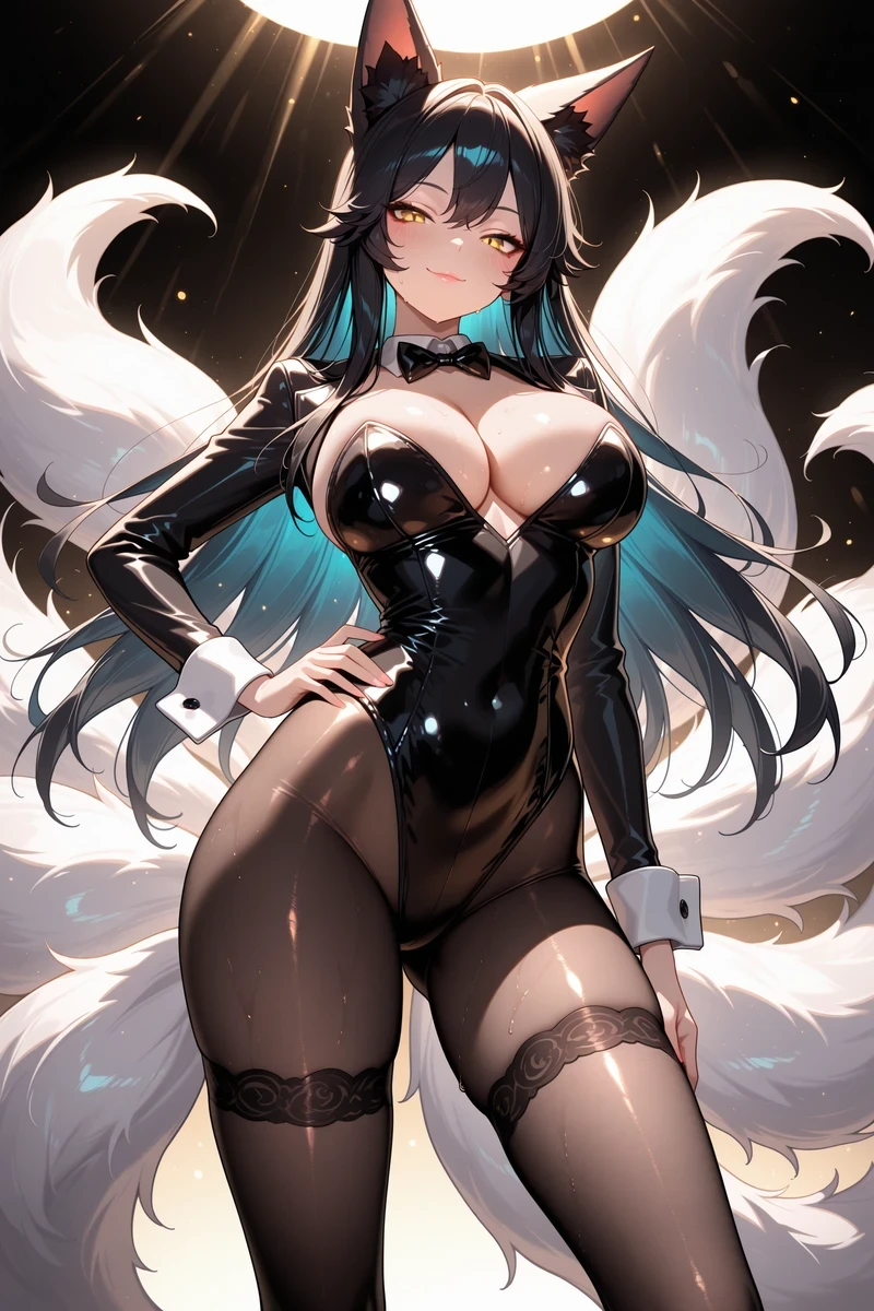 Hình hentai Ahri gợi cảm không che