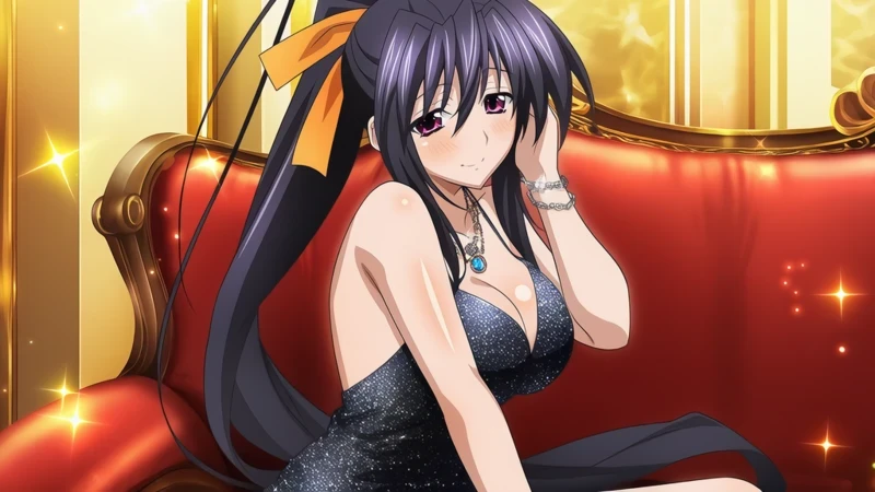 Hình hentai Akeno nude không che full HD siêu phẩm