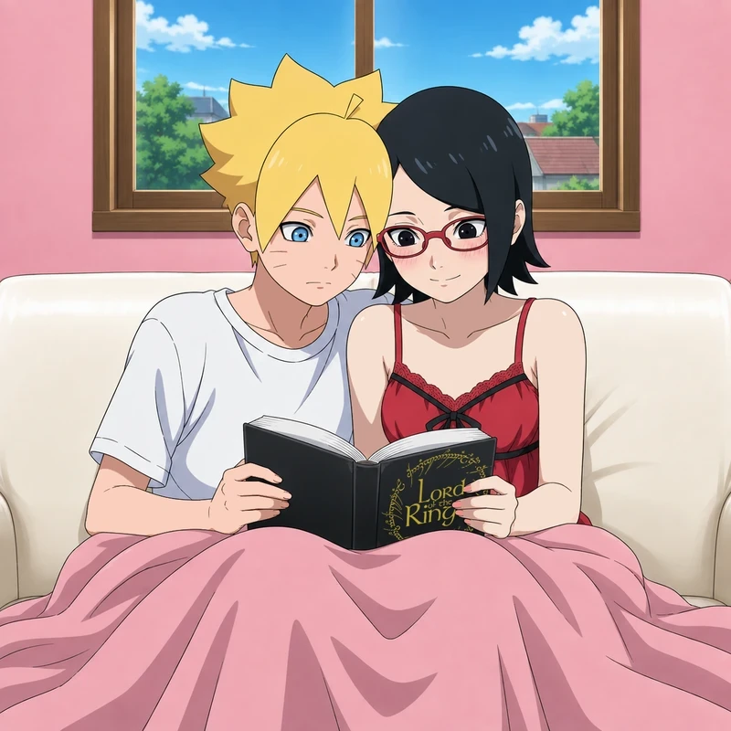 Hình hentai Boruto show hàng gợi dục