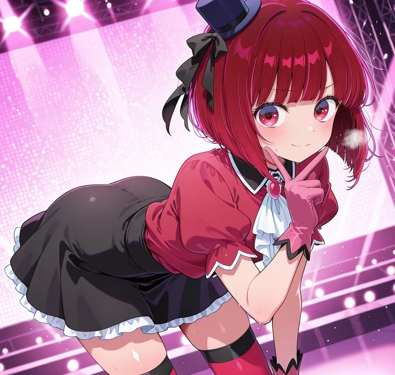 Hình hentai Kana Arima bikini lộ ngực