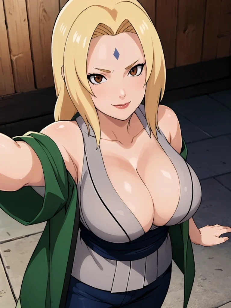Hình hentai Tsunade bikini gợi cảm nóng bỏng quyến rũ