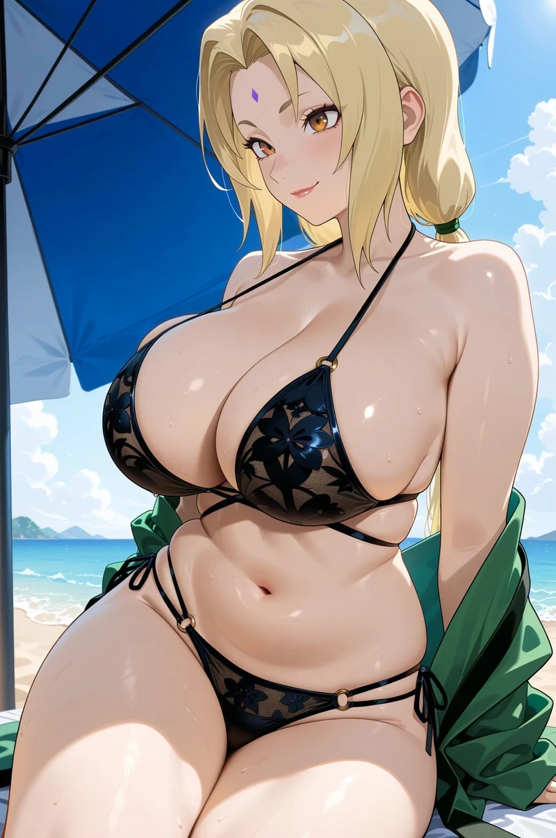 Hình hentai Tsunade khỏa thân dâm đãng siêu phẩm