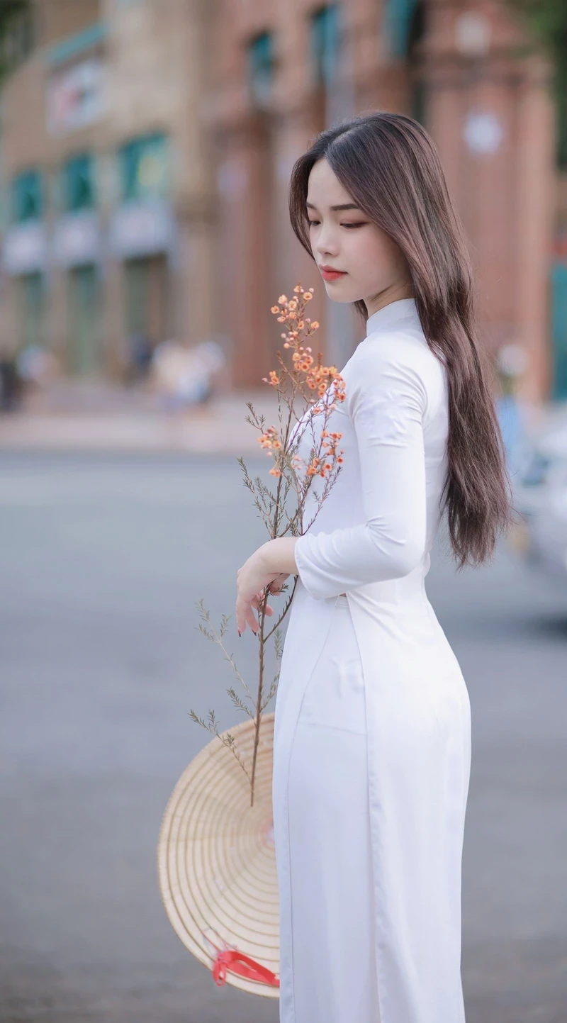 Hình sex áo dài full body không che 2K