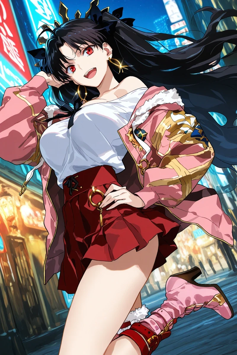 Ishtar lộ vòng 1 khủng trong hình hentai nóng bỏng