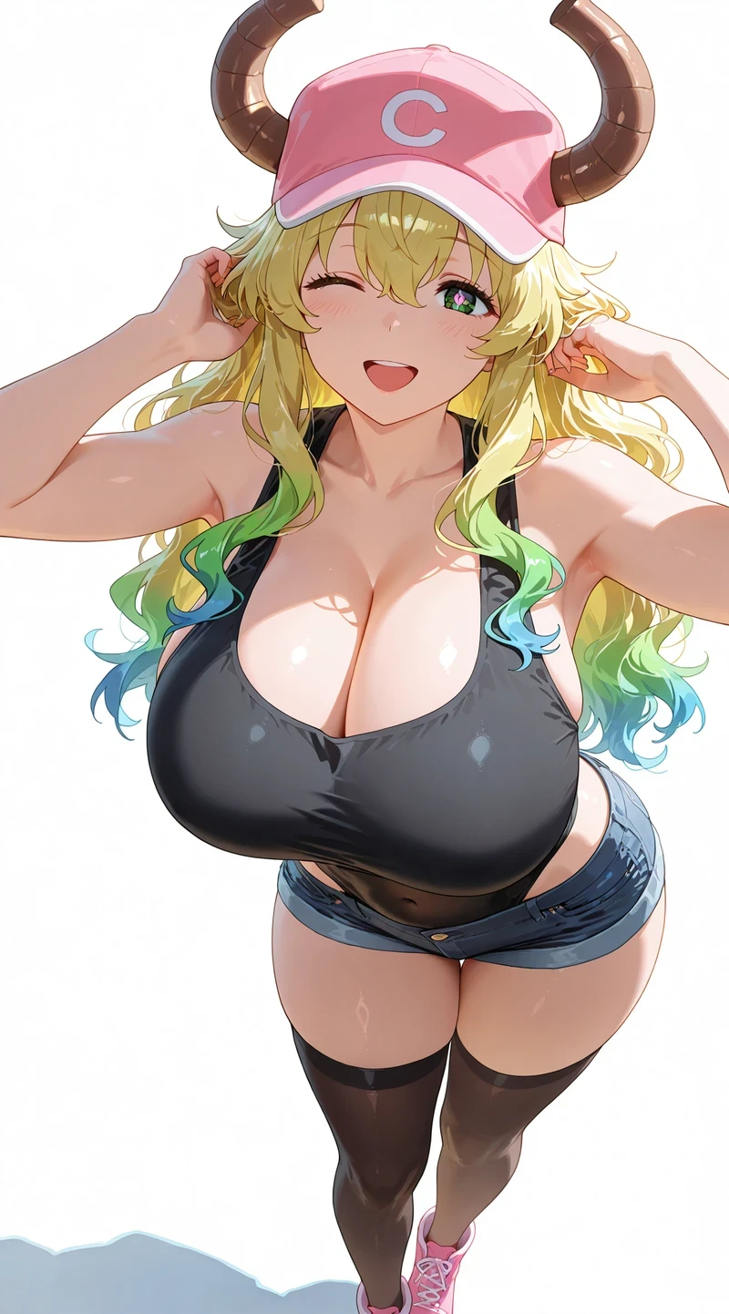 Lucoa cởi đồ lộ vú tròn sexy