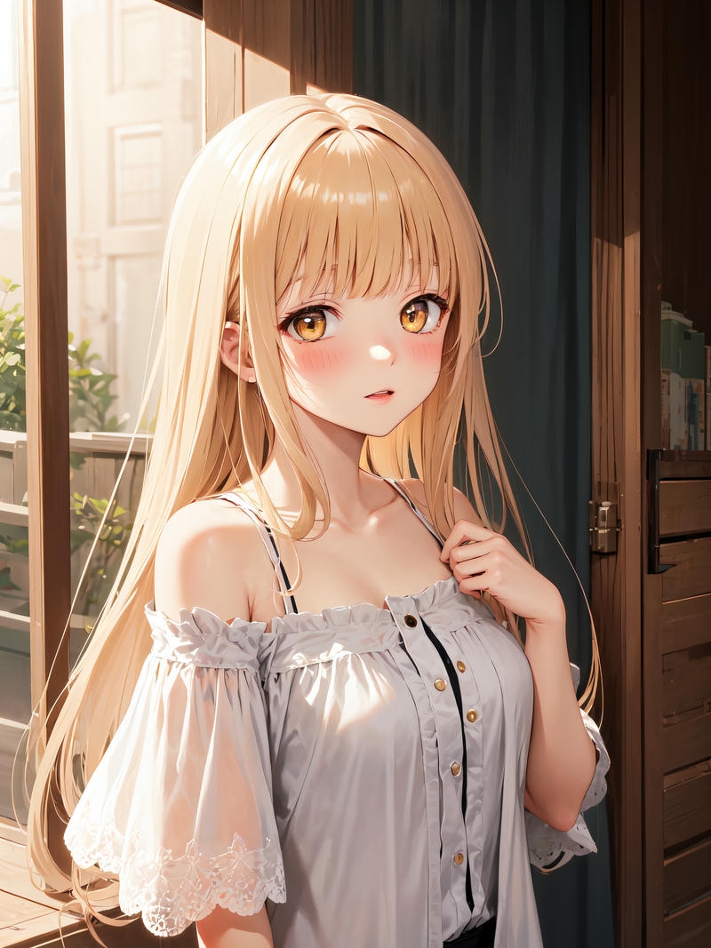 Shiina Mahiru hen tai ảnh dịu dàng và thanh tú rạng rỡ