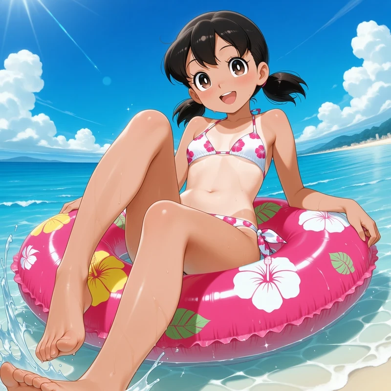 Shizuka hentai cởi đồ khoe ngực cực phẩm