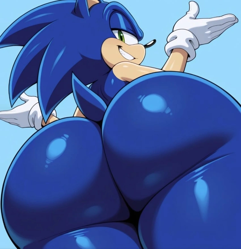 Sonic hentai sexy lột đồ khoe ngực khủng