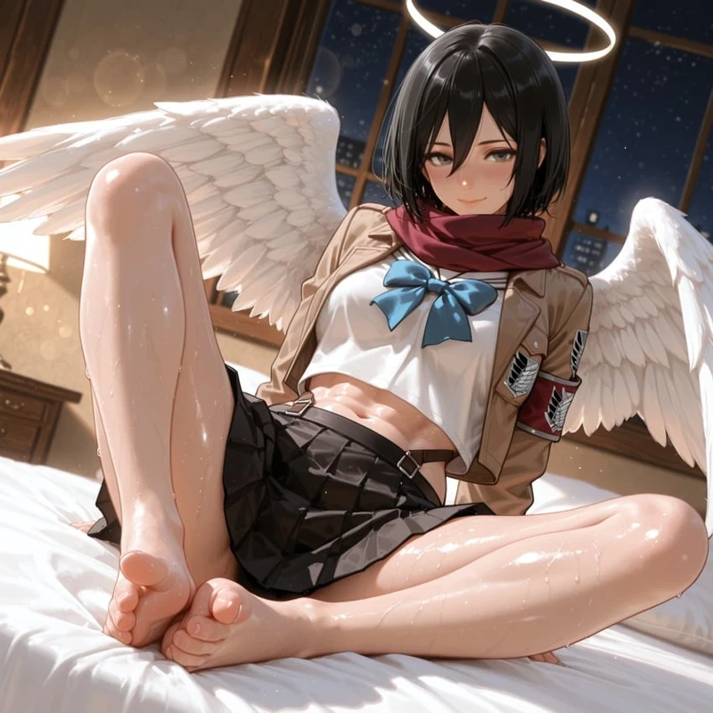 Thiên thần anime vòng một to tròn hút hồn