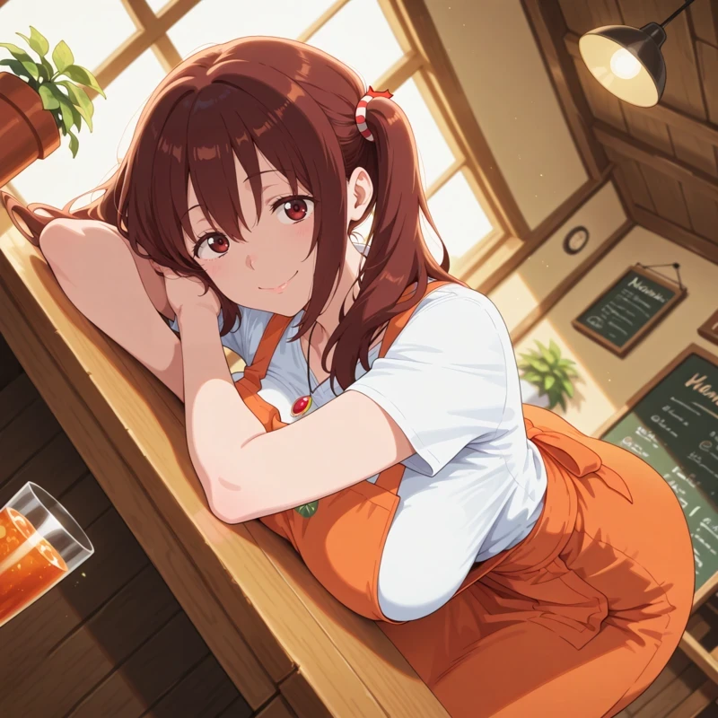 Umaru hentai nude show hàng không che