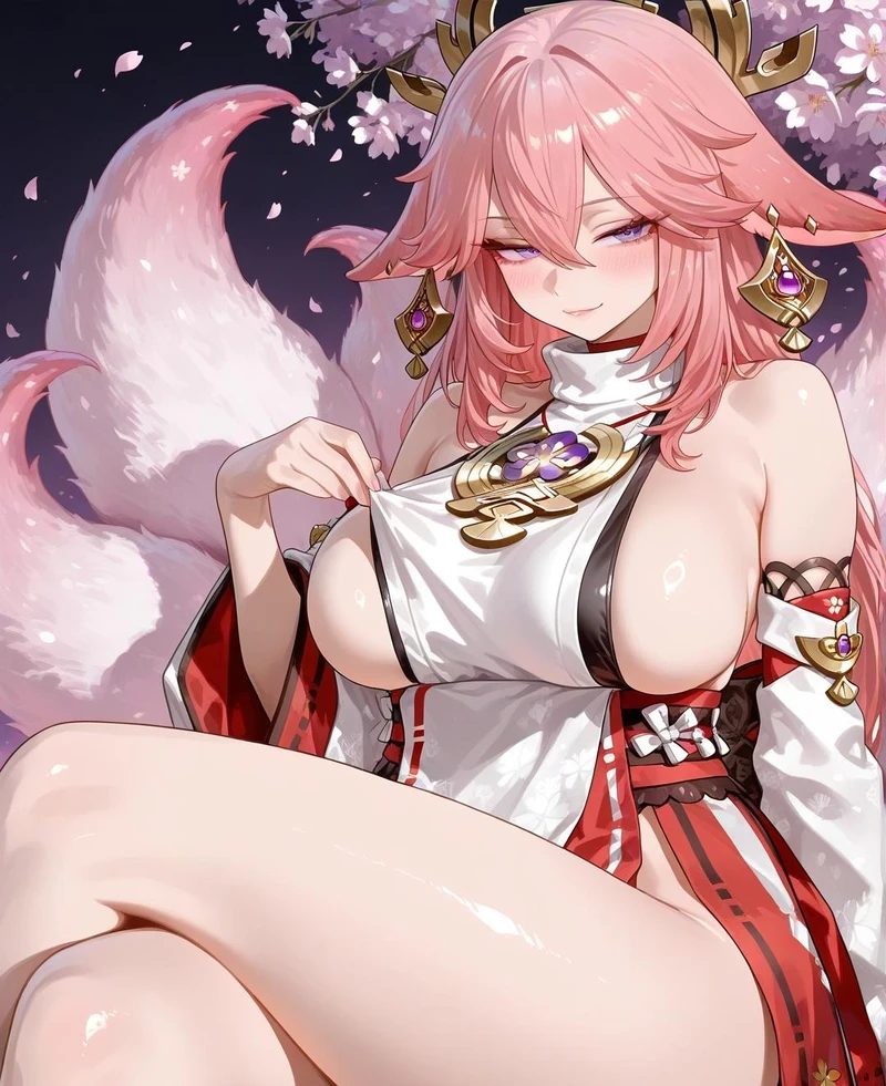 Yae Miko full body nude cực phẩm