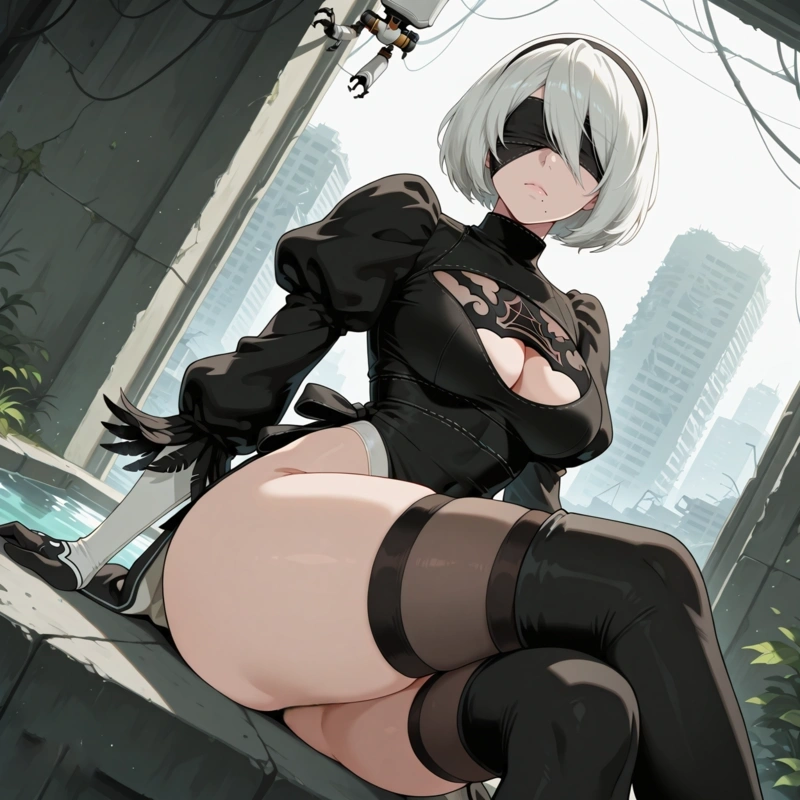 YoRHa No.2 Type B lột đồ dâm đãng hút hồn