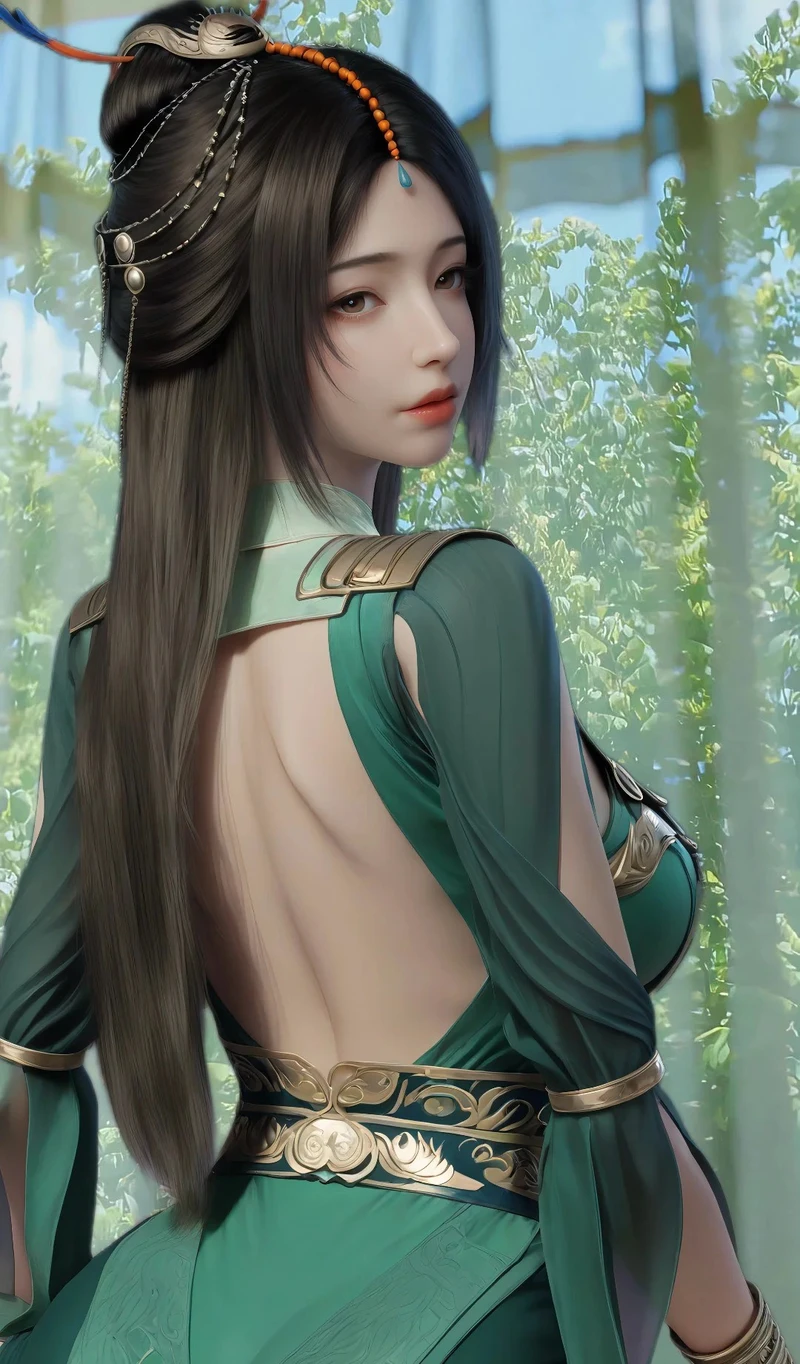 ảnh sex 3D Liễu Ngọc sexy không che