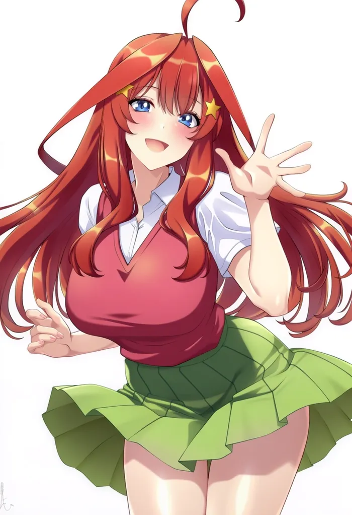 Ảnh Itsuki Nakano xinh đẹp rạng ngời