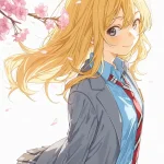Hình Kaori Miyazono tinh khôi cuốn hút