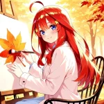 Hình Itsuki Nakano duyên dáng ngọt ngào