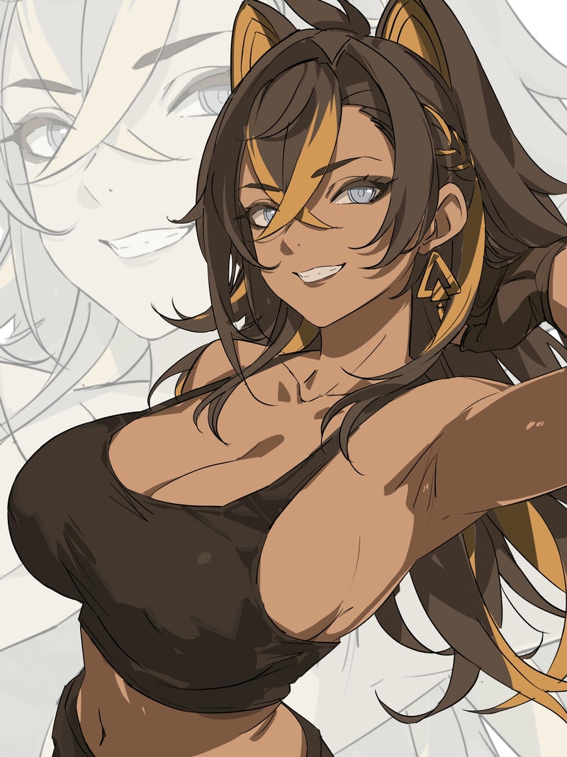 Ảnh dehya hentai mạnh mẽ tinh xảo lung linh