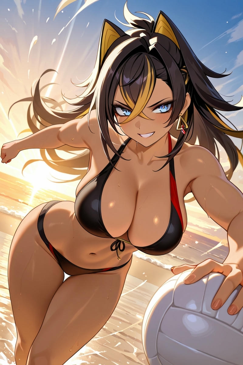Ảnh dehya kiểu hentai nổi bật hài hòa sáng tạo