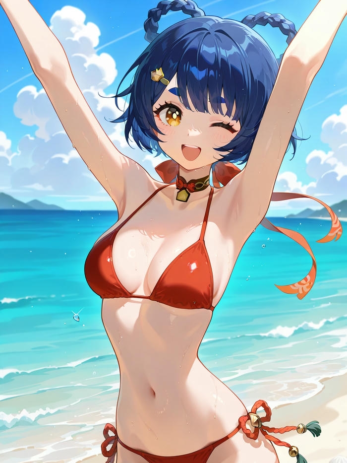 Ảnh hentai của xiangling sôi nổi vui