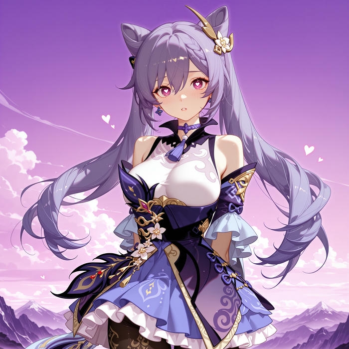 Ảnh keqing hentai bén nhạy với đường nét nhanh