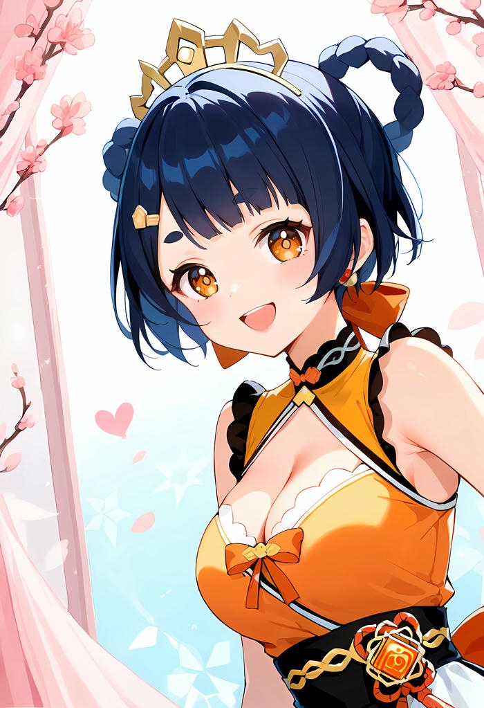 Ảnh xiangling hentai hăng say cùng sắc thái riêng