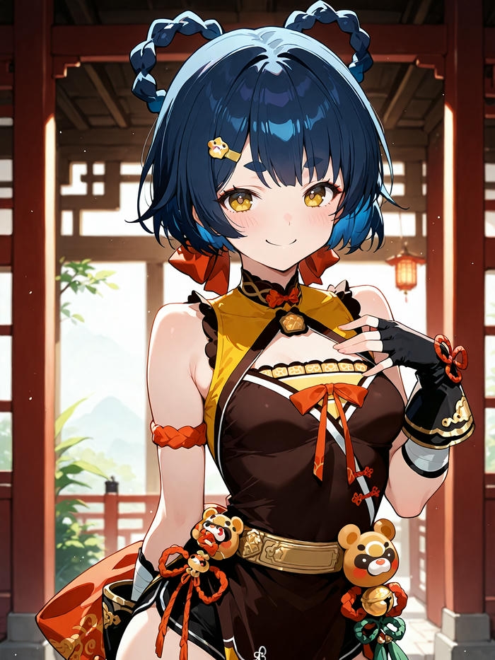 Ảnh xiangling hentai hăng say qua nét đẹp nhiệt
