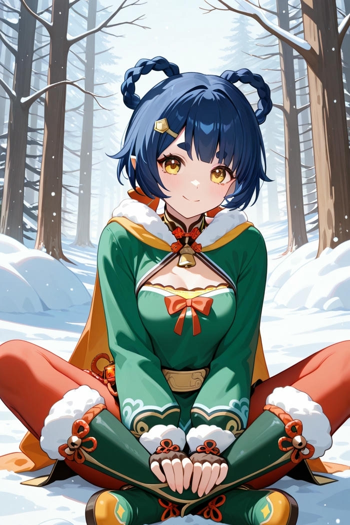Ảnh xiangling hentai năng nổ với khí chất hăng