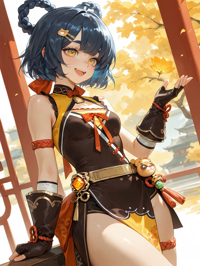 Ảnh xiangling hentai nhiệt huyết với ánh nhìn sôi