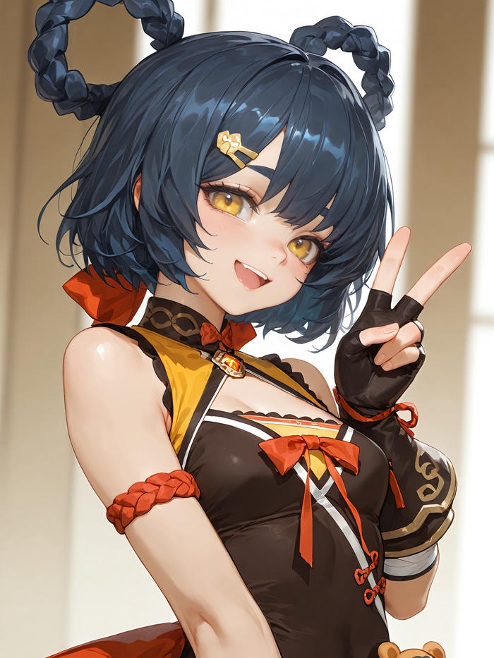 Ảnh xiangling hentai sôi nổi với thần thái năng