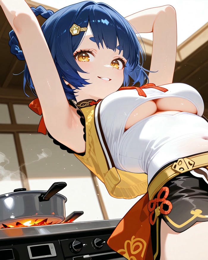 Ảnh xiangling hentai vui tươi qua từng chi tiết