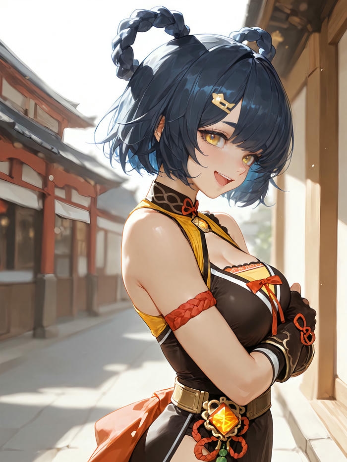 Ảnh xiangling hentai vui tươi và nổi bật lạ