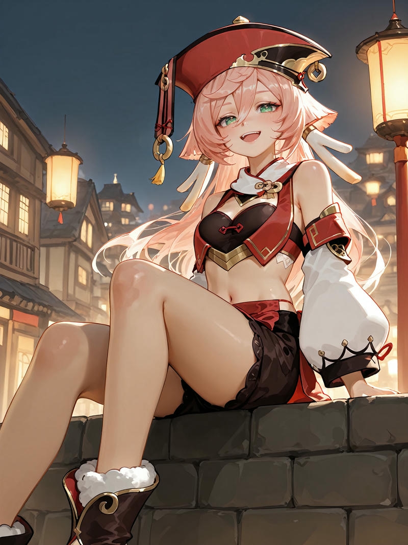 Ảnh yanfei hentai quyến rũ cân đối tinh tế