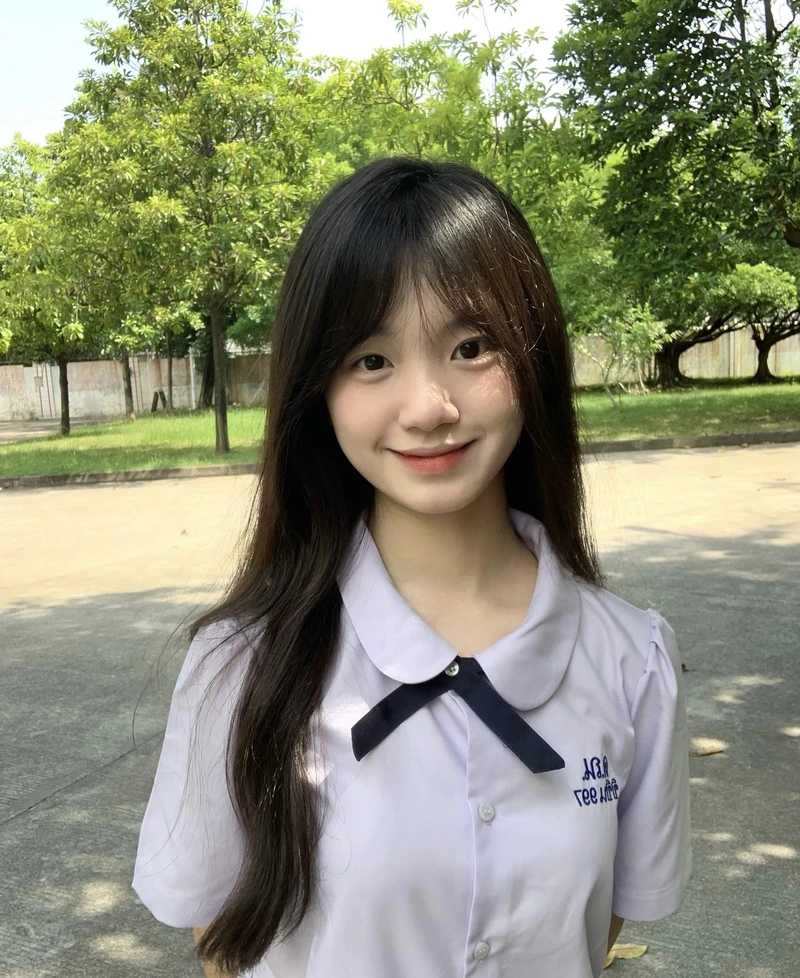 Ảnh gái xinh 2k10 cùng nụ cười rạng rỡ