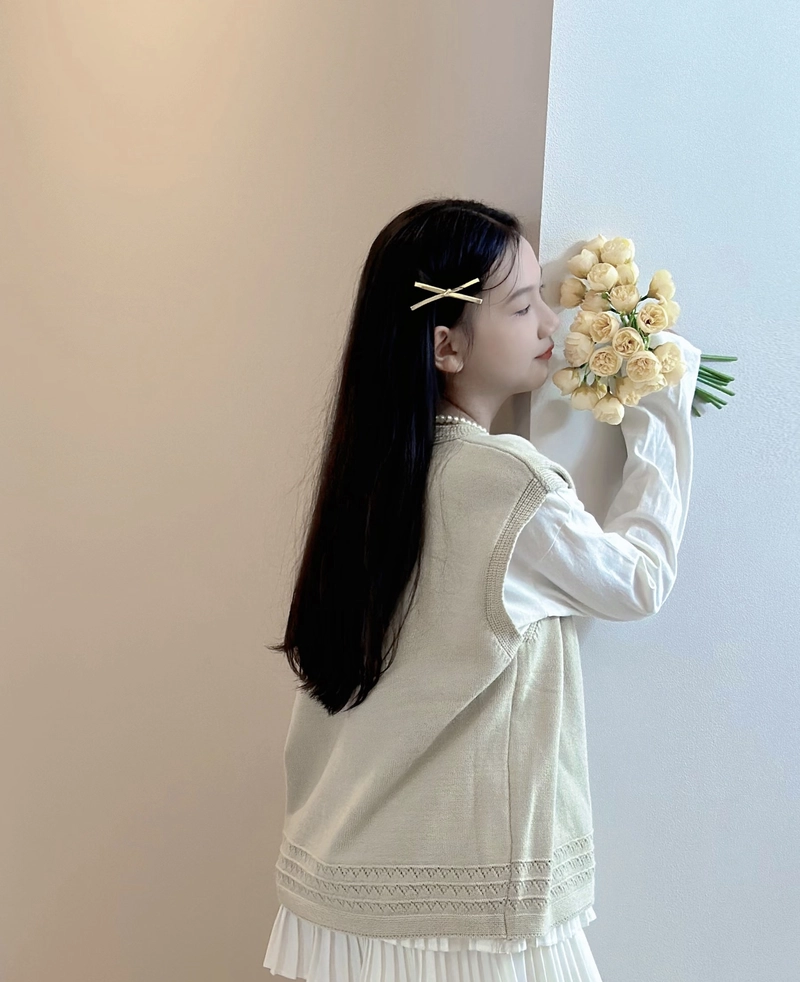 Ảnh gái xinh lớp 7 mang vẻ ngoài đáng yêu