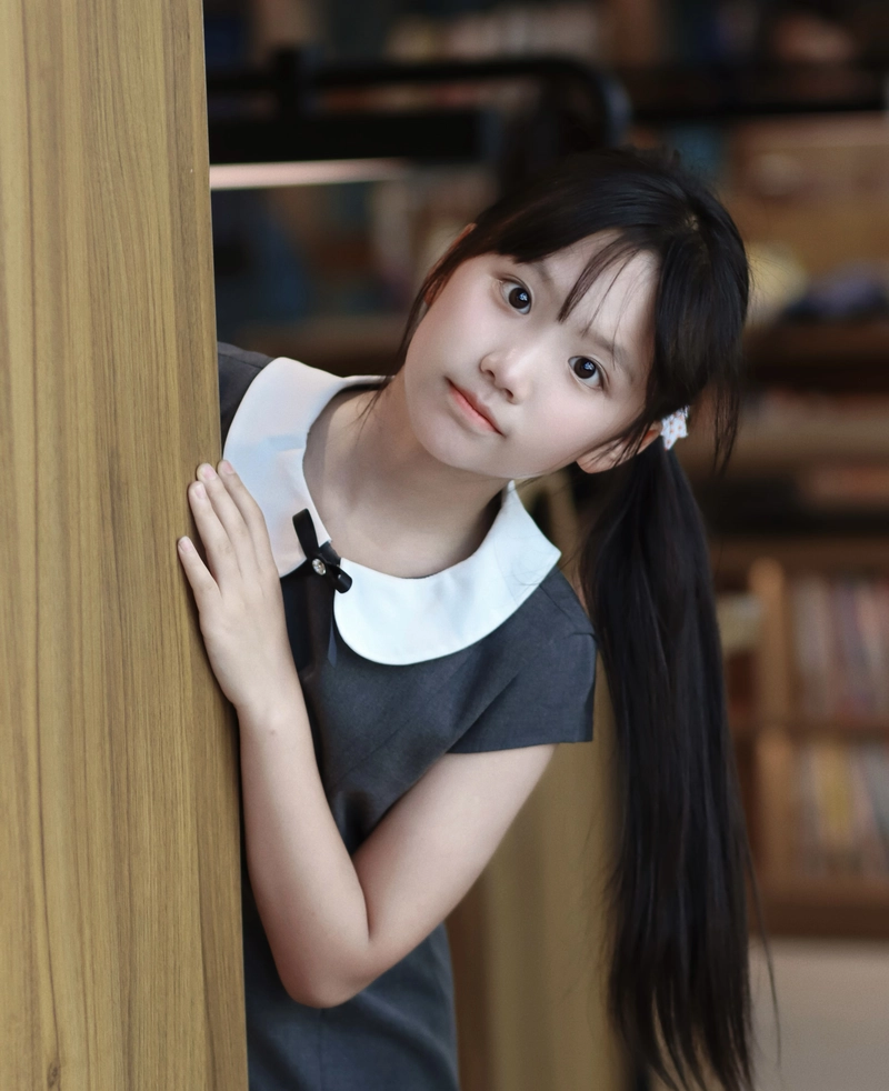 Diện mạo đáng yêu của ảnh gái xinh lớp 7