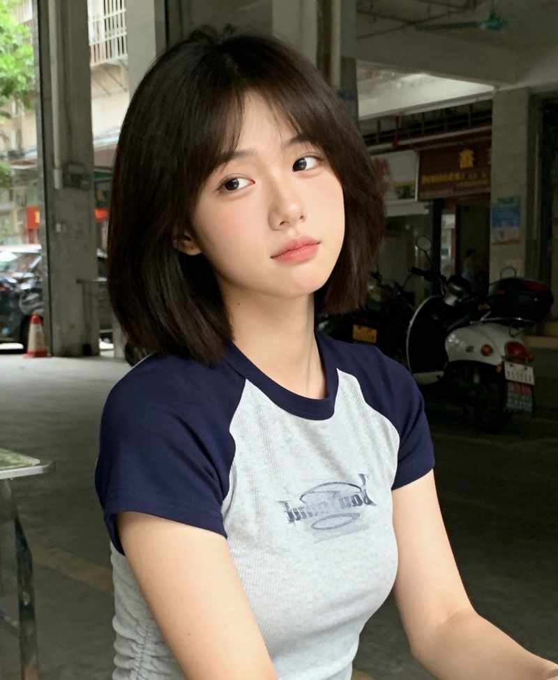 Gương mặt tươi sáng của gái xinh 2k10