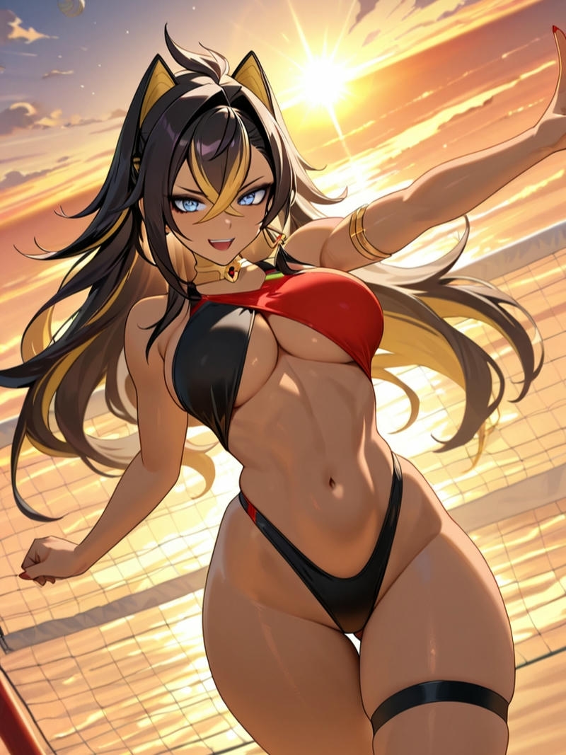Hình dehya hentai rạng rỡ cảm xúc chân thành