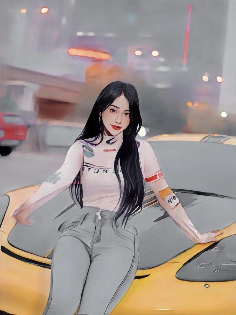Hình Như Lê khoe vòng 1 tròn đầy quyến rũ