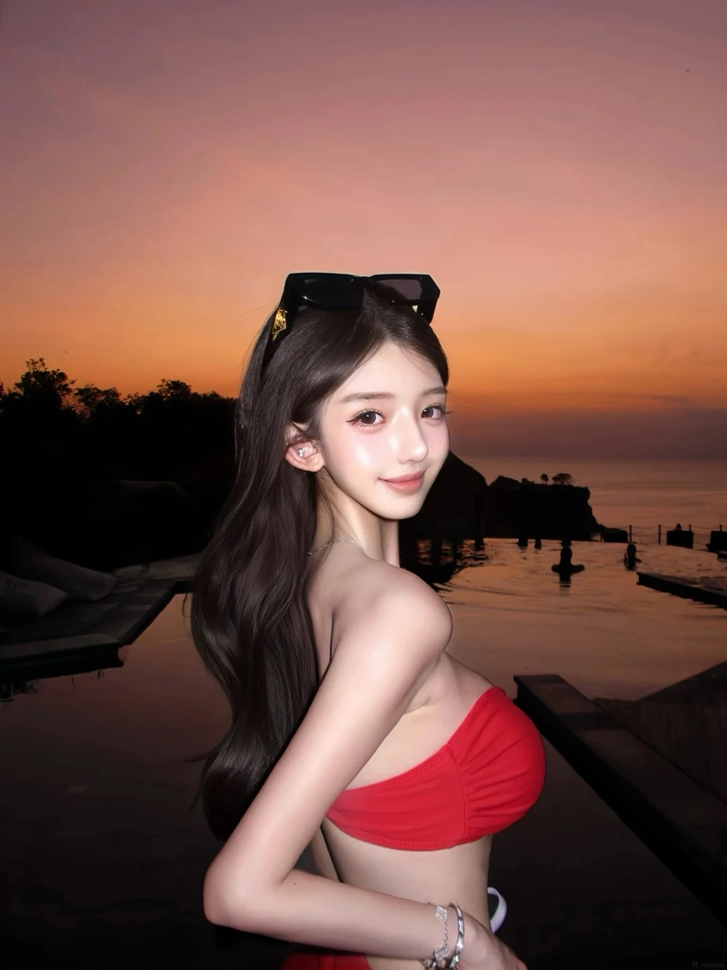 Hình ảnh gái Trung Quốc diện bikini sexy