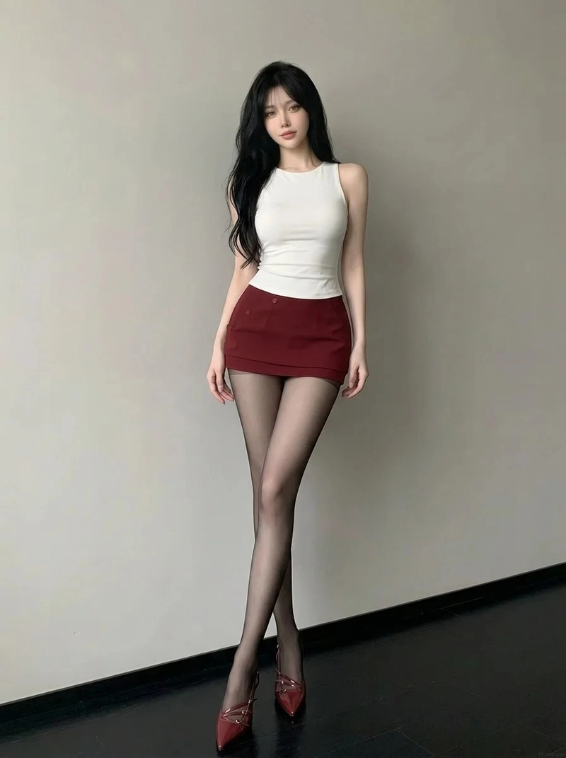 Hình chân gái xinh thanh thoát